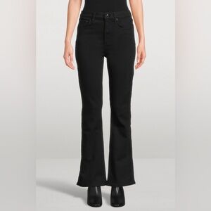 rag & bone Peyton Black Boot Cut Jeans